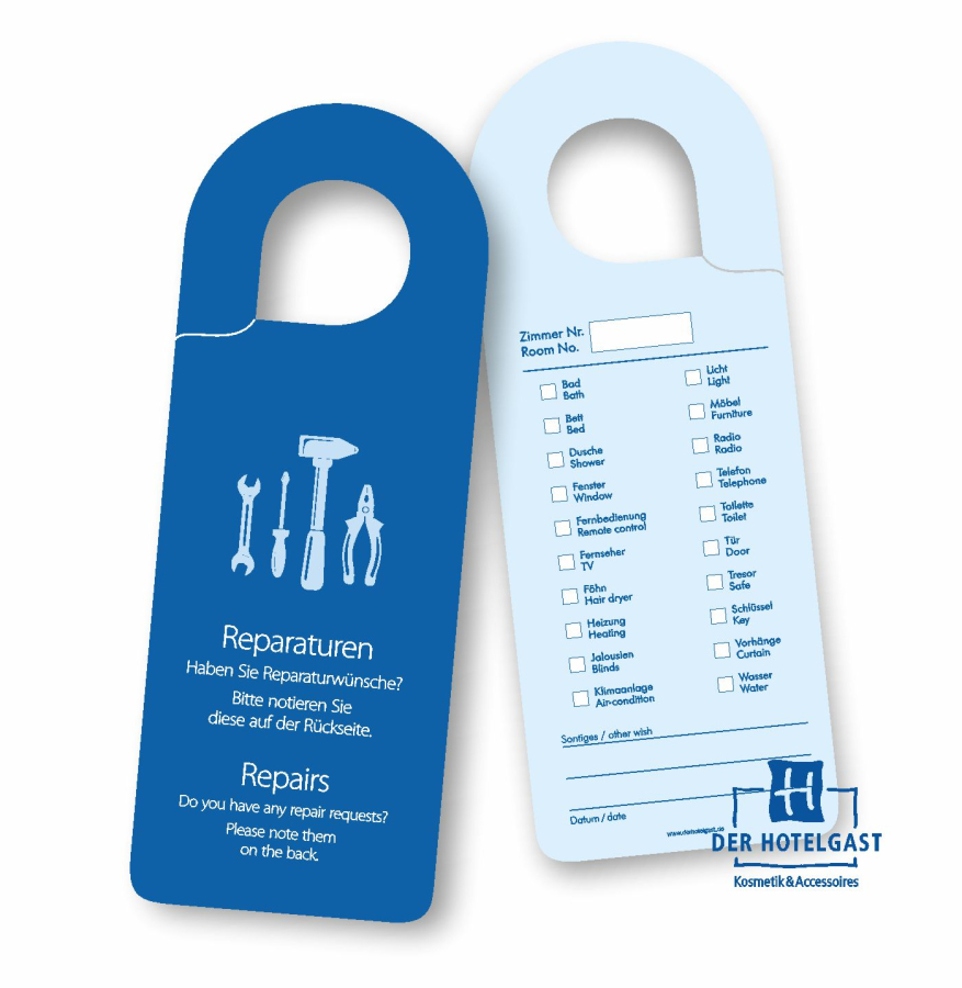 Türhängeschild »Reparaturen«